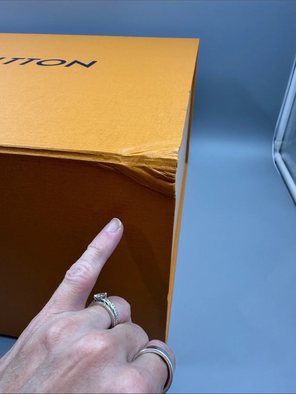 Louis Vuitton Empty XXL Gift Box with Handle